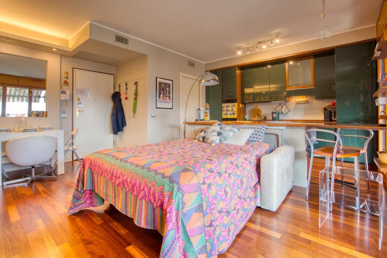 Caseospitali - Casa Di Bibi, Colorato Ed Elegante Bilocale Vicino Al Naviglio Martesana Per 4 Vimodrone Exteriér fotografie